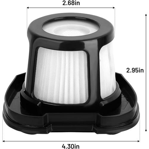 4-Pack Handheld Vacuums 2390A Replacement Filter for Bissell Hand Vacuum
