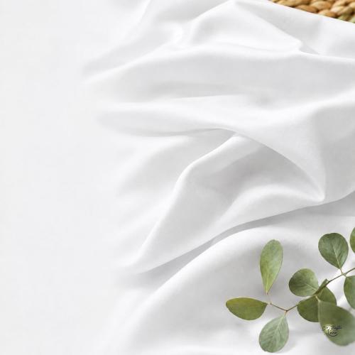 Cottington Lane Twin XL Dorm Bed Skirt 32 Inch Drop, Extended Ruffled College Dorm Bed Skirt, Wrap Around Dust Ruffle, Premium Brushed Microfiber Extra Long Bed Skirt for Twin XL Dorm Beds, White