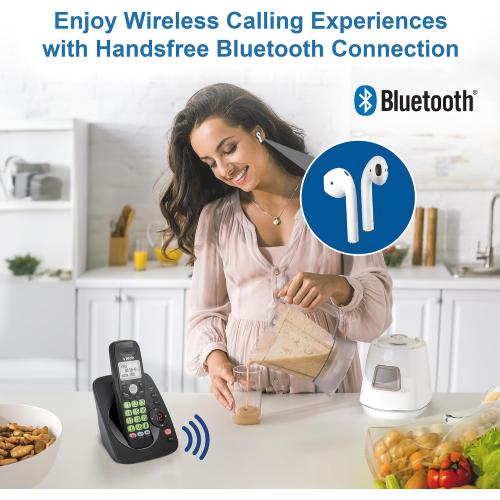 VTech VG134-11 DECT 6.0 Cordless Phone- Black