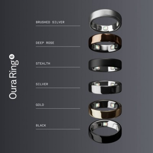 Oura Ring 5 Stealth - Size 11