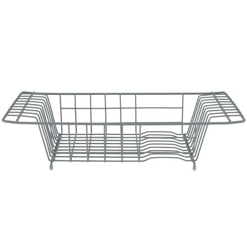 Kitchen Details 1.42-in W x 20-in L x 5.12-in H Metal Dish Rack