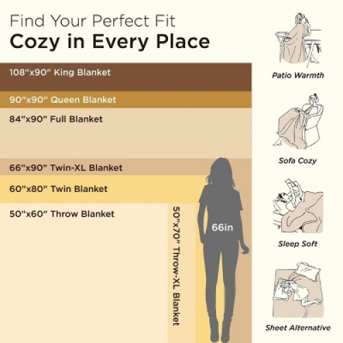Bedsure Throw Fleece Blanket for Couch - Super Soft Cozy Blankets for Women, Cute Small Fleece Throws for Girls, Light Grey, 50x60 Inches, Wider Strip