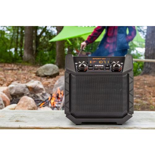 Color Black ION Audio Sport Go Tailgate Portable PA Speaker - Black