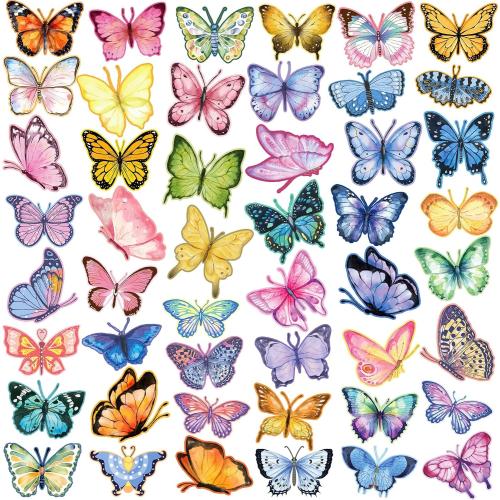 Relaxweex 30 Pcs Butterfly Refrigerator Car Magnet Decoration