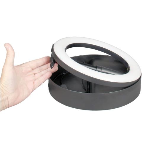 Tocad - Sunpak Self Storing Ring Light Vlogging Kit - Black