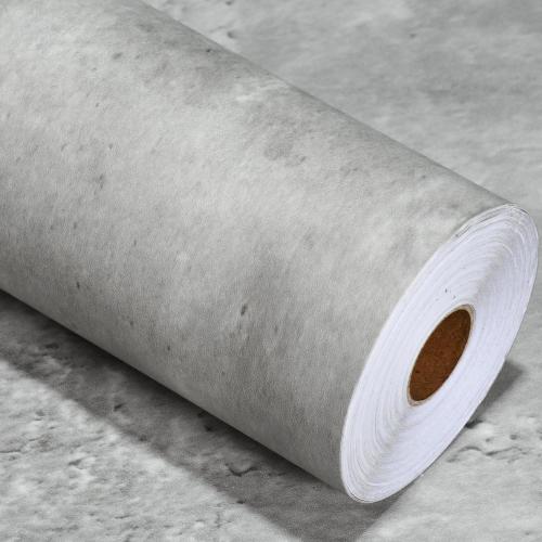 Light Grey Concrete Wallpaper Peel and Stick Matte Texture Limestone Contact Paper Self Adhesive Removable Waterproof Industrial Style Wall Stickers for Bathroom Kitchen Cabinets 17.7x118