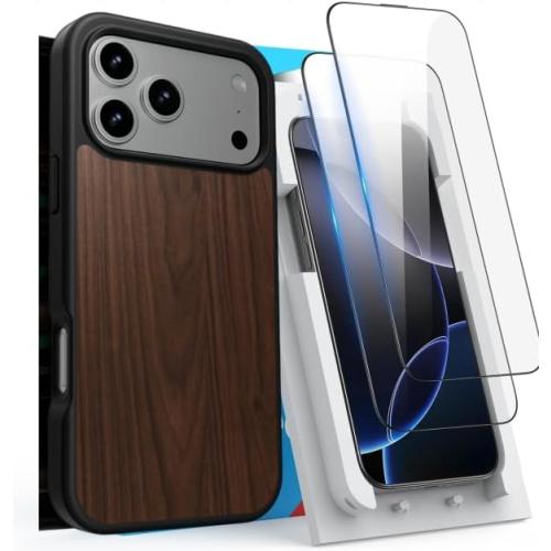 HelloDeere 2 Pack for iPhone 16 Pro Max Privacy Case Friendly