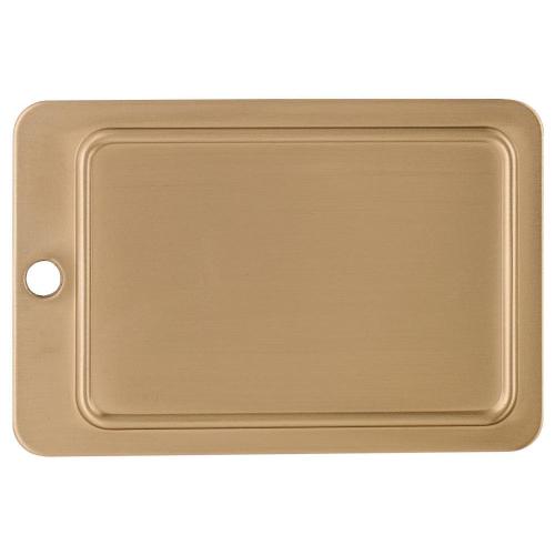 Amerock 105-Degree Inset Surface Self-closing Champagne Bronze Cabinet Hinge, 1 Pair (2-Pieces)