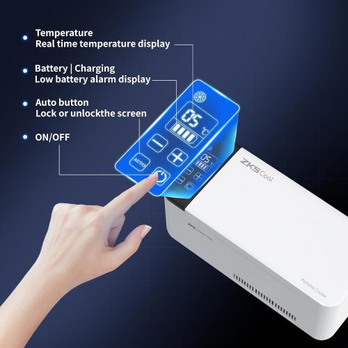 Portable Insulin Cooler Box Smart Rechargeable Mini Medical Case for Insulin, Vaccines, and Medications