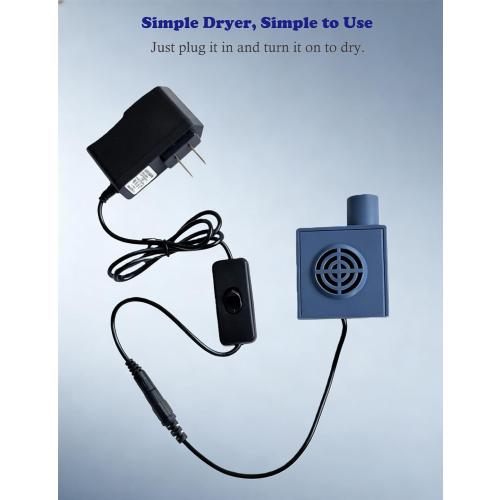 CPAP Hose Dryer with ON/Off Switch for Resmed Airsense 10 11 Machine Tubing, Cpap Cleaner Blower Fan, Cpap Tube Cleaning Kit Helps Quick Drying Hose, Cpap Supplies
