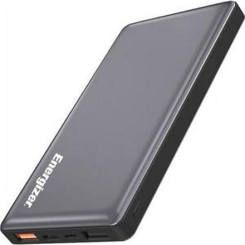 Energizer - UE10015PQ Ultimate Lithium 10,000mAh 18W Fast Charge Portable Charger/Power Bank QC 3.0 & PD 3.0 for Apple, Android & USB Devices - Gray