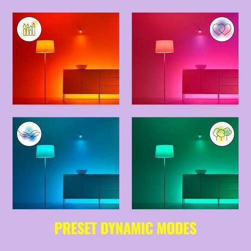 WIZ 60-Watt Equivalent LED A19-Wi-Fi Color 2200-6500K Bundle (3-Pack)