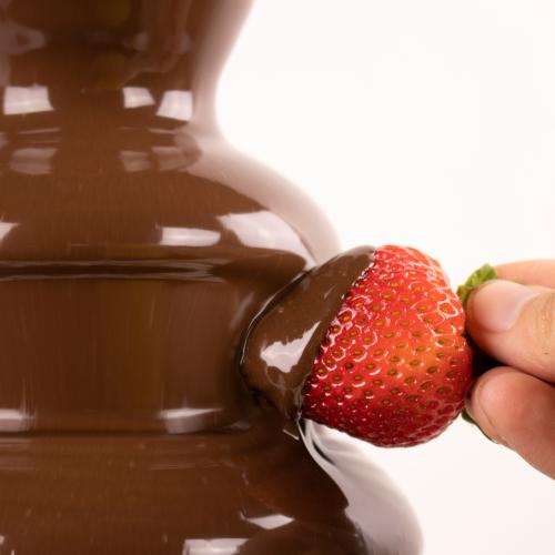 Nostalgia 2-pound Stainless Steel Chocolate Fondue Fountain