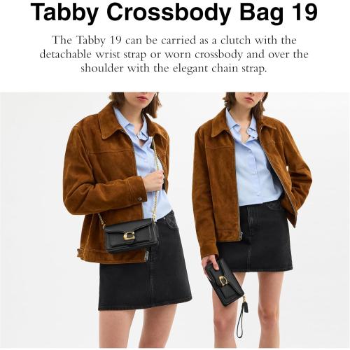 COACH Tabby Chain Crossbody Bag 19