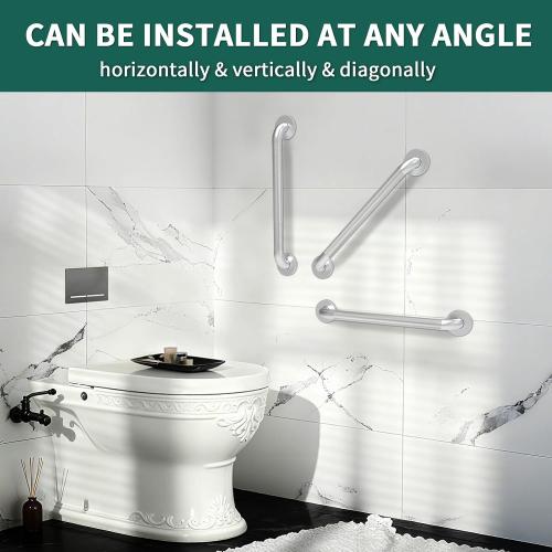 Shower Grab Bars for Seniors, Bathroom Safety Bar 12 Inch
