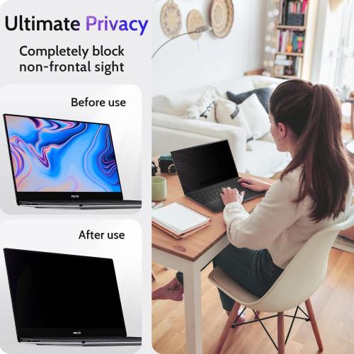 Peslv 13.4 Inch 16:10 Laptop Privacy Screen for Computer Monitor 287*179mm
