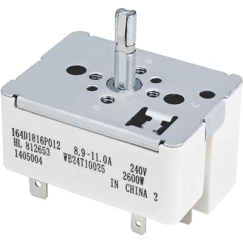 Wb24t10025 Infinite Switch Replace for GE Stove Parts, 8 Inch