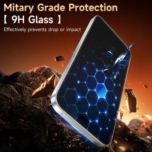 2 Pack for iPhone Air Matte Screen Protector Glass 6.5 inch