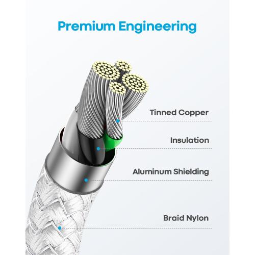 USB C Cable 10 ft, Long USB A to USB C Fast Charging, USBC Charger Cord