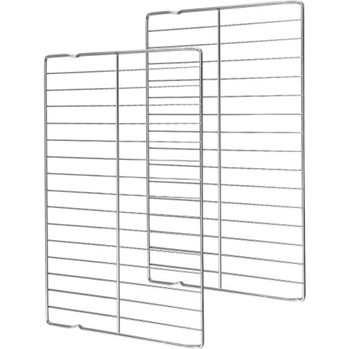 Upgrade WB48T10063 Oven Rack Fit for GE JB250DF1 JB400DP Series Range Ovens | Replaces AP4538468 1550790 AH2577619 EA2577619, 2 Pack 24x17 Rack Compatible With GE Models