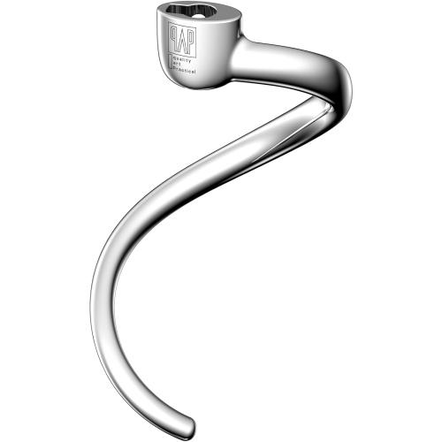 Durable Spiral Dough Hook - Compatible with KitchenAid Heavy Duty Series 5 Qt Bowl-Lift Stand Mixers（K4, K5, K5A, K5SS, KSM5, KDM5, KPM5, KP50, KSM50, KPM50, KSM450, KSM500, KPD162, KSMC50, PRO 500）