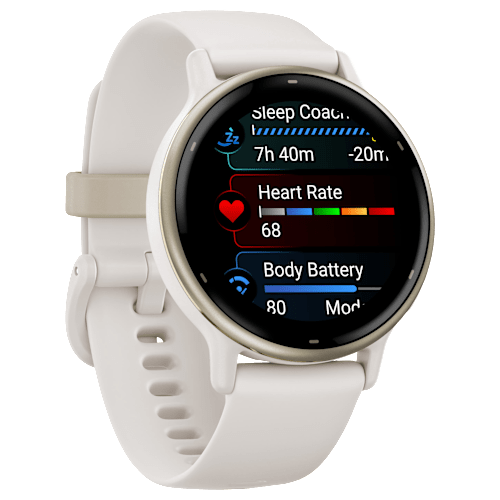 Garmin vívoactive 5 GPS Smartwatch - Ivory