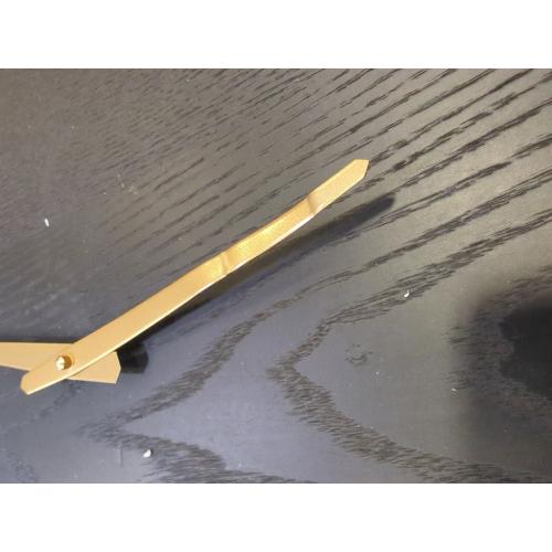 Pronte Wood Wall Clock Black/Gold