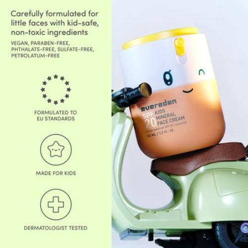 Evereden Kids Protective Mineral Face Cream SPF20