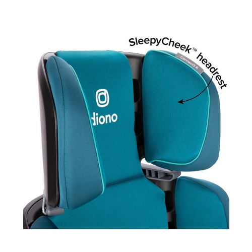 Diono Toddler Connect3 R 2-in-1 High-Back Booster - Blue - ONE SIZE