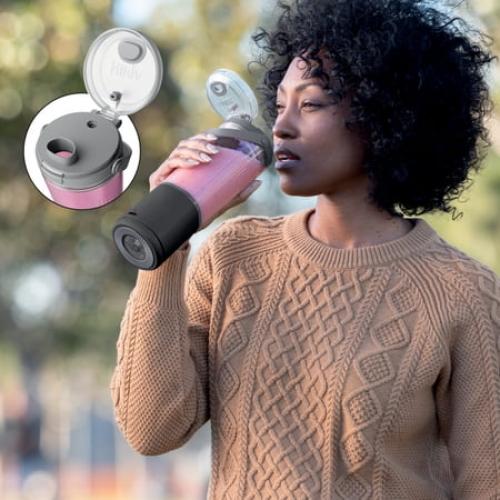 Ninja Blast 16 oz Portable Personal Blender with Leak Proof Lid and Easy Sip Spout, Smoothie Blender, Black BC100BK
