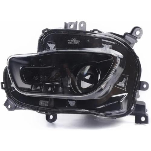 USED ‼️ Halogen Headlights Assembly LH Front Head Lamps for Jeep Cherokee 2014 2015 2016 2017 2018 Left Driver Side Headlamps Replacement Black Housing Clear Lens 68102847AE 68292993AB (Left Driver Side)