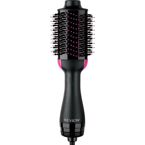 REVLON One-Step Volumizer Hair Dryer and Styler | Less Frizz, More Shine, and Less Heat Damage for Fast and Easy Salon-Style Blowouts, for All Hair Types and Lengths (Black)