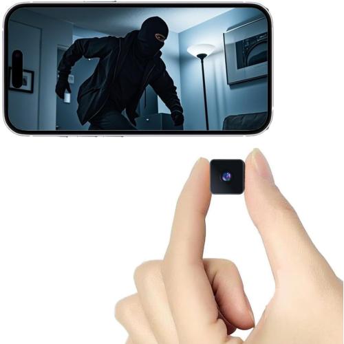 Spy Camera Hidden Camera WiFi,HD1080P Mini Wireless Camera, Small Motion Detection Camera, Night Vision Cameras for Home Security with App