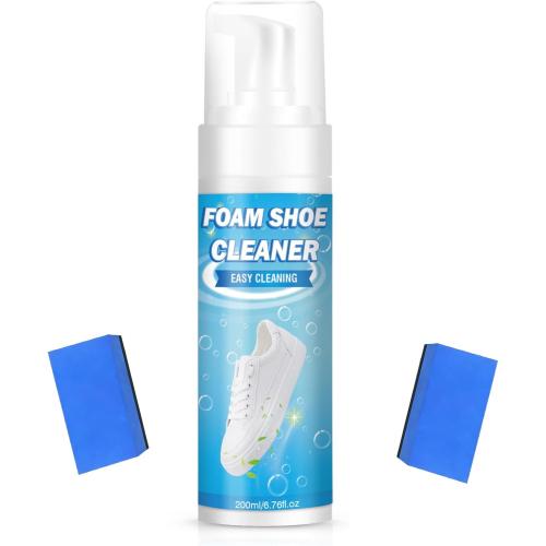Shoe Cleaner,White Shoe Cleaner Kit,200ml Sneaker Cleaner,Suede Shoe Cleaner
