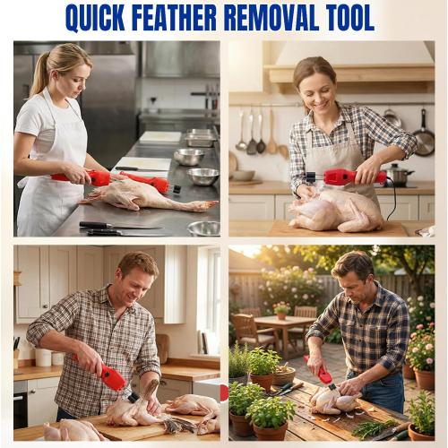 Electric Poultry Plucker Chicken Plucker Hair Remover Machine