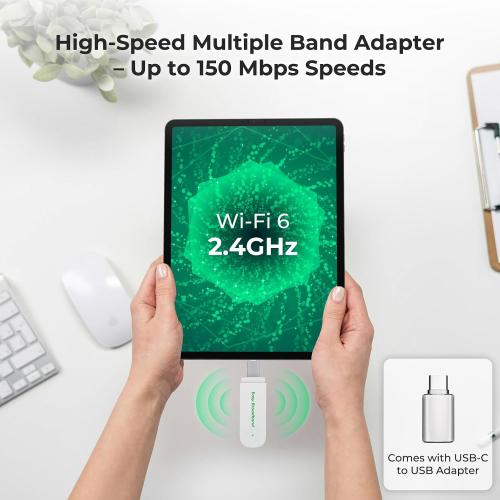 EIOTCLUB 4G LTE USB WiFi 6 Dongle Mobile Hotspot High-Speed for US CA MX LA