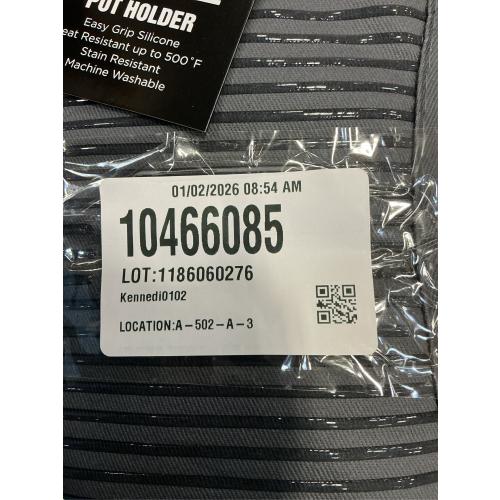 All-Clad Cotton Pot Holder, 2 Pack, Pewter