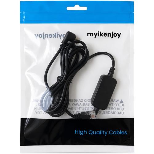 5.6FT USB C to RJ11 for Uniden Radar Detectors Power Cord, 5V to 12V