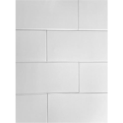 À LA MAISON CEILINGS WP08pw-96 Foam Ceiling Planks 39 in x 6 in, Plain White (156 sq.ft/case), Pack of 96