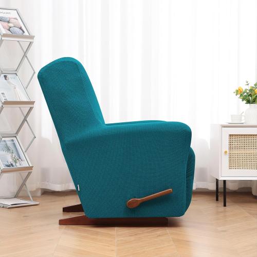 Recliner Chair Covers, 1-Piece Lazy Boy Recliner Covers,Peacock Blue