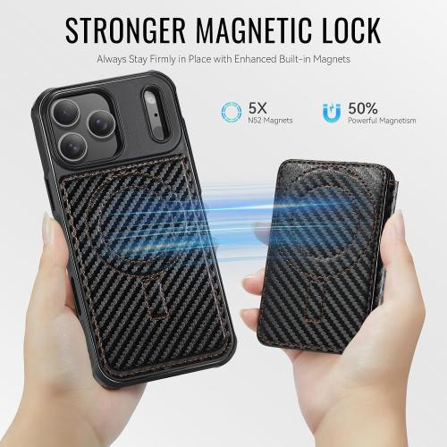 for iPhone 18 Pro Max/17 Pro Max Wallet Case Compatible with Magsafe