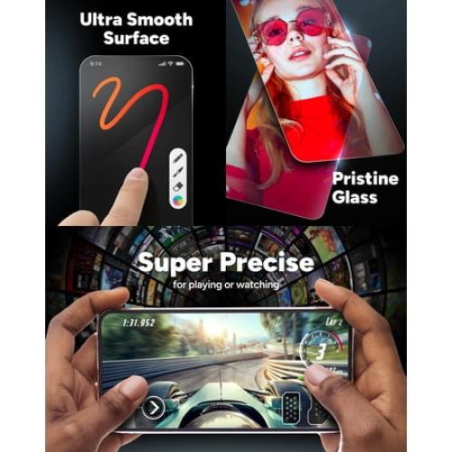 ZAGG InvisibleShield Glass  Screen Protector for Apple iPhone 14 Plus/ 13 Pro Max - Impact & Scratch Protection Easy to Install