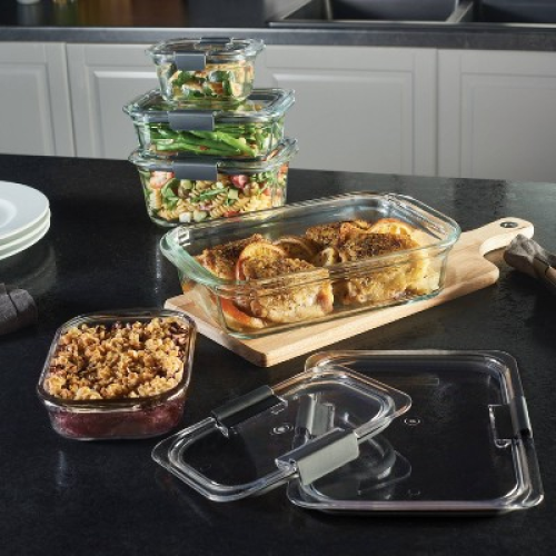 Rubbermaid OS 4.7 Cup/1.1 Liter Brilliance Glass