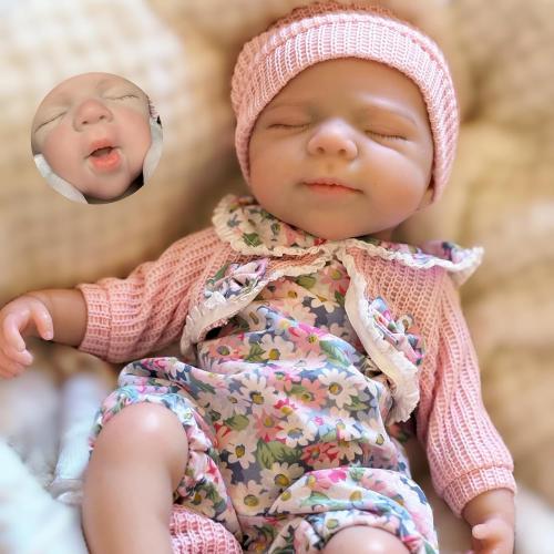 OtardDolls 12 Inch Silicone Reborn Baby Dolls Full Body Realistic Baby Doll Girl Handmade Painted Dolls with Clothes for Kids