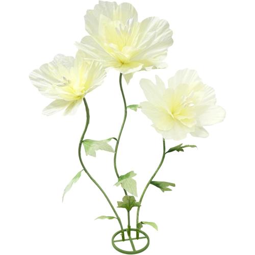 Giant Artificial Fake Flowers, Waterproof 3D Wedding Party & Home Decor