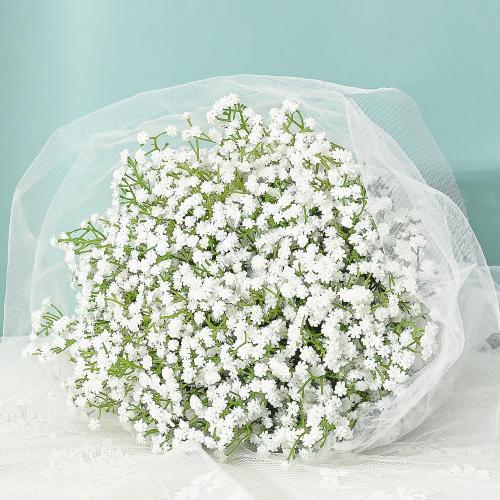 Babys Breath Artificial Flowers 10 PCS White Artificial Baby Breath Flowers
