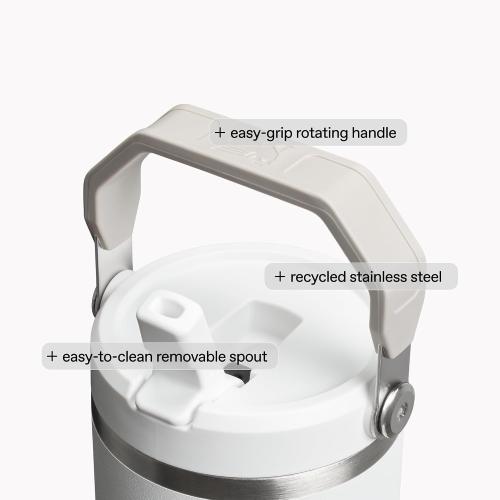 STANLEY IceFlow 2.0 Flip Straw Tumbler, 30 oz, Ash