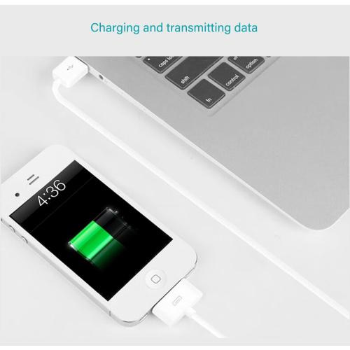 ZLONXUN 2-Pack Cable Compatible with Charger iPhone 4/4S/3G,iPad 2/3/1,Old iPod Touch 4/3/2/1,iPod Classic 3/2/1.(White,3.3 Feet)