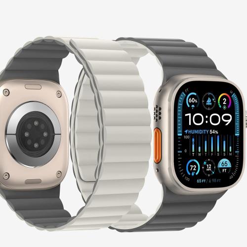 Bisikor Magnetic Band Compatible with Apple Watch Band 49 46 45 44 42mm