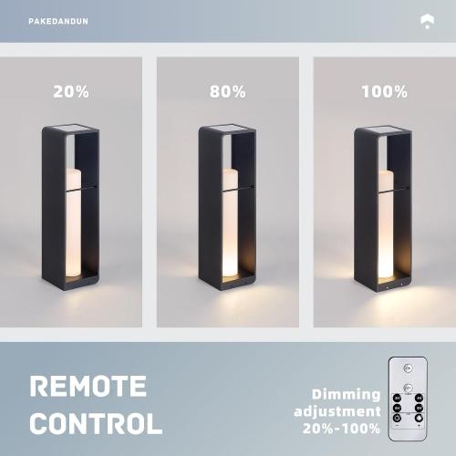 LED Corner Floor Lamp, IP65 Solar Lanterns Outdoor Waterproof